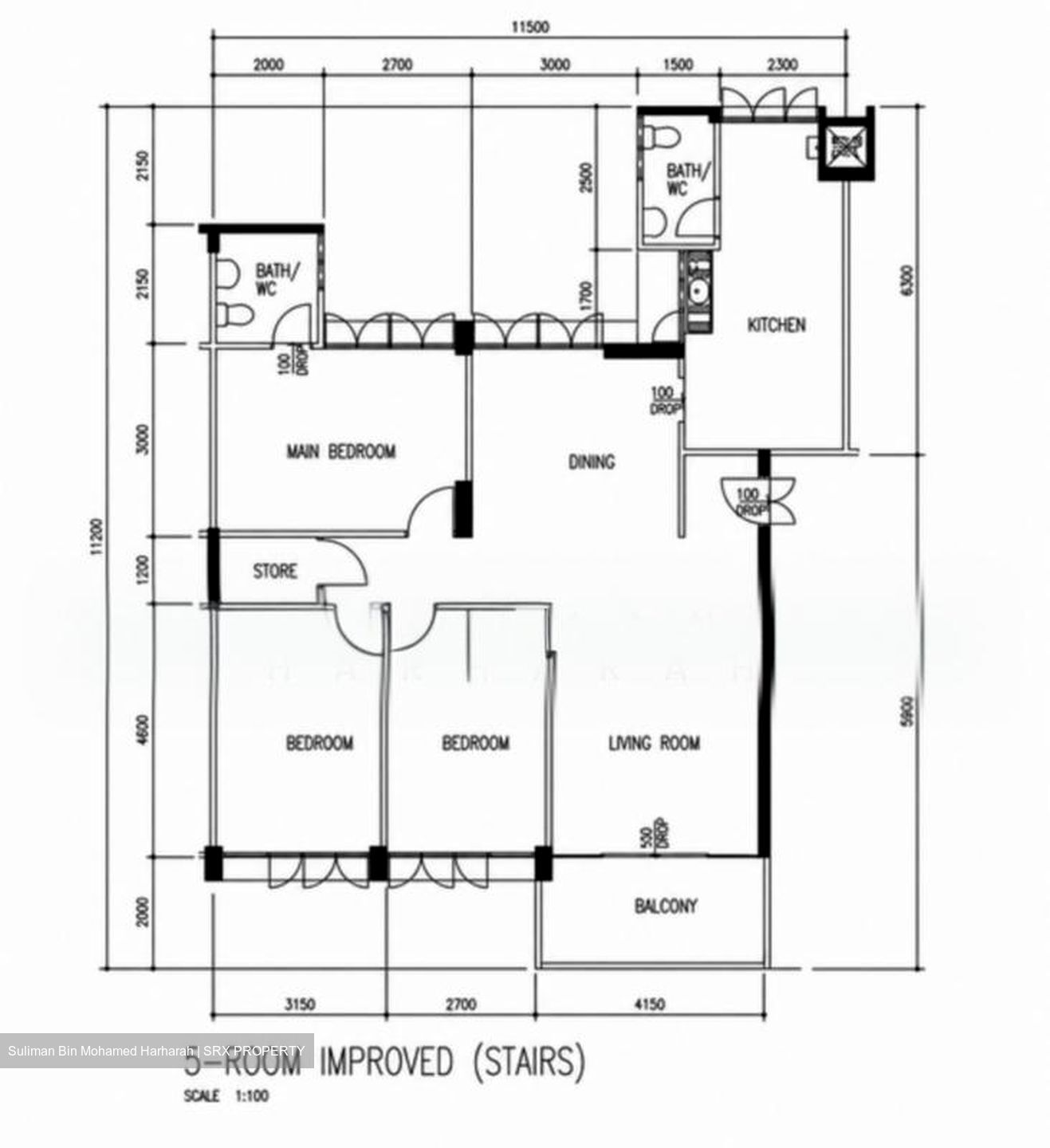 Blk 601 Eunos Rainbow (Bedok), HDB 5 Rooms #586726791